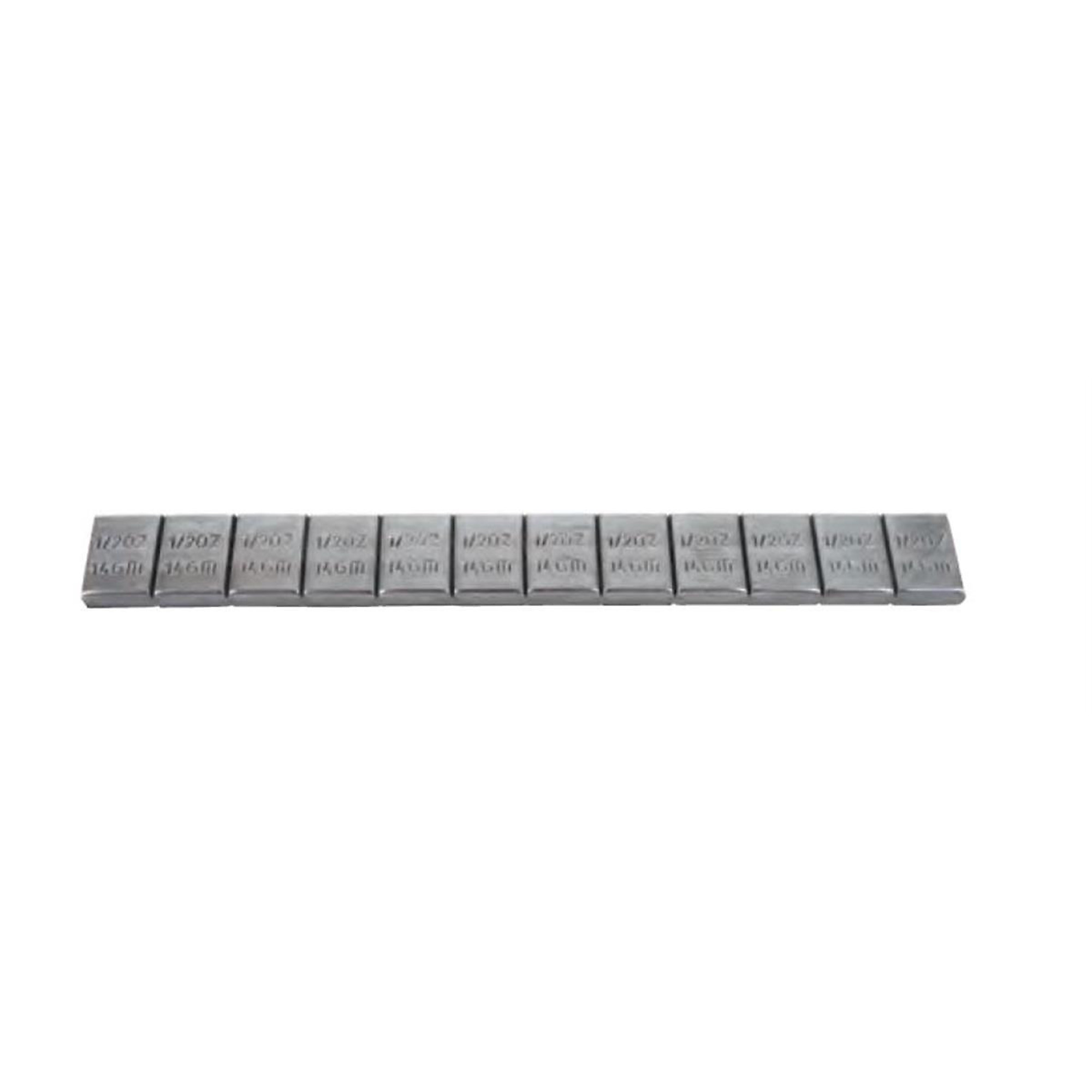 Wegmann Automotive Truck Stick-On Weights — 0.50 Oz. Segments, 6 Oz. Per Strip, 30 Strips, Model# PWW300360